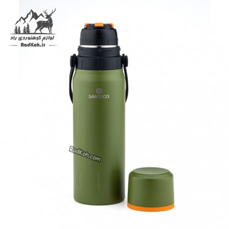 فلاسک سانتکو کوهنوردی 1.2 لیتر رنگ سبز
