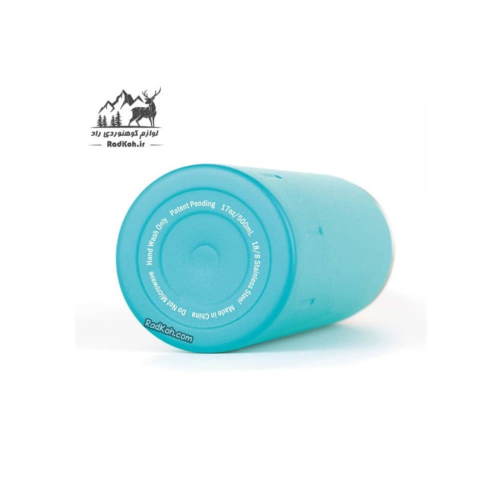 فلاسک 1 لیتر مدل Kolima رنگ آبی فیروزه ای