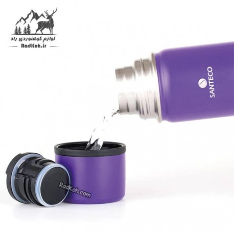 فلاسک سانتکو مدل Kolima رنگ بنفش
