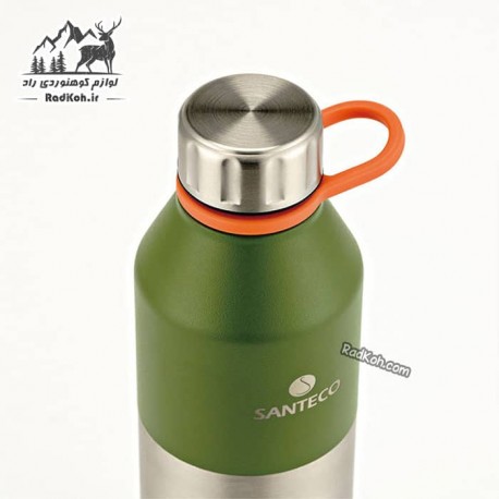 فلاسک سانتکو 500 میلی لیتر رنگ سبز زیتونی