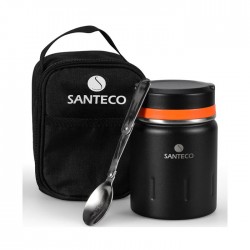 خرید فلاسک غذا سانتکو  Koge رنگ مشکی