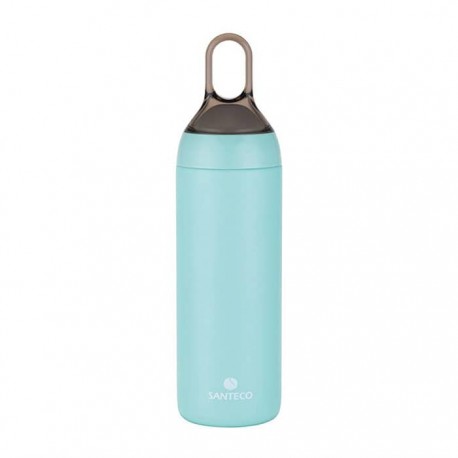 قمقمه سانتکو مدل Yoga رنگ آبی فیروزه ای