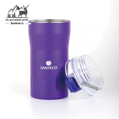 ماگ سفری سانتکو مدل Kariba رنگ بنفش