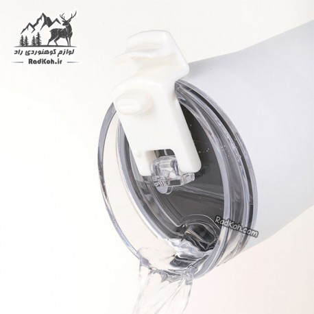 ماگ سفری سانتکو حجم 350 میلی لیتر رنگ سفید