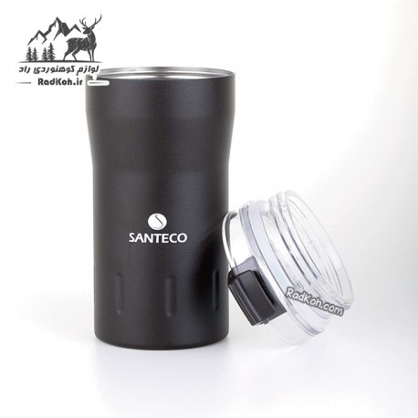 ماگ حجم 350 میلی لیتر رنگ مشکی