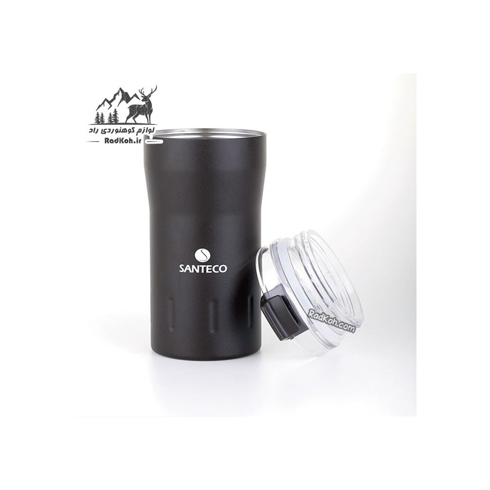 ماگ حجم 350 میلی لیتر رنگ مشکی