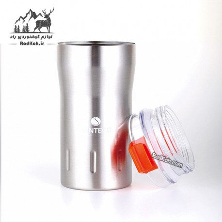 ماگ سفری سانتکو مدل Kariba رنگ نقره ای