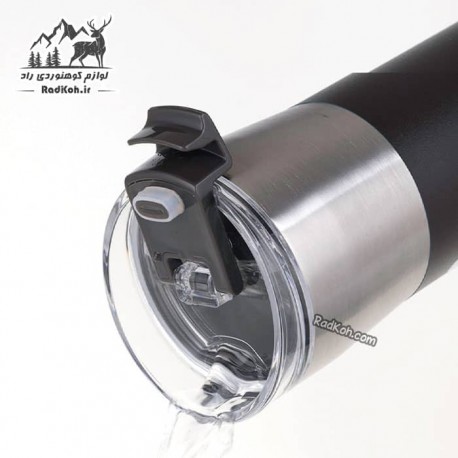 ماگ سفری سانتکو حجم 500 میلی لیتری رنگ مشکی