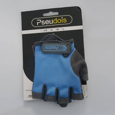 دستکش نیم پنجه زنانه Pseudois رنگ آبی