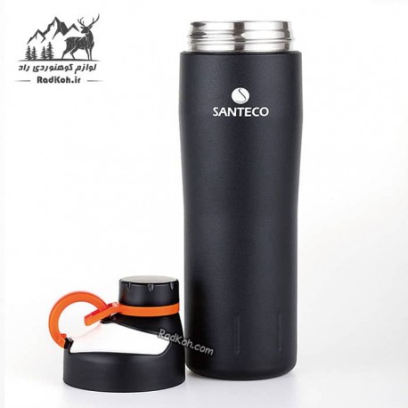 قمقه سانتکو 590 میلی لیتر مدل Oural رنگ مشکی