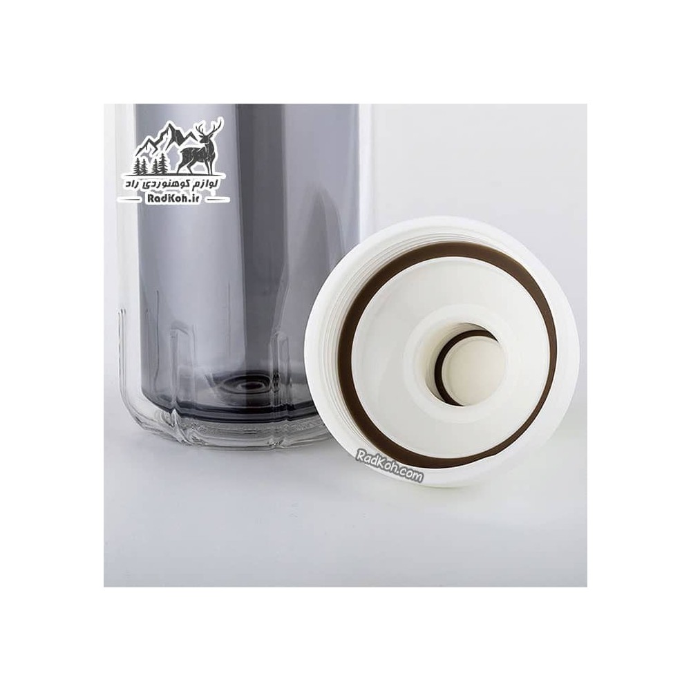 قمقمه 590 میلی لیتر سانتکو مدل OCEAN رنگ طوسی