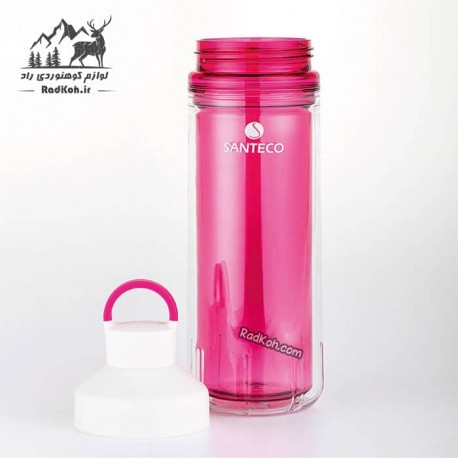 قمقمه 590 میلی لیتر سانتکو مدل OCEAN رنگ سرخابی