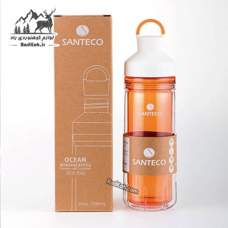 قمقمه ورزشی مدل OCEAN رنگ نارنجی