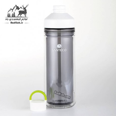 قمقمه ورزشی سانتکو مدل OCEAN رنگ طوسی