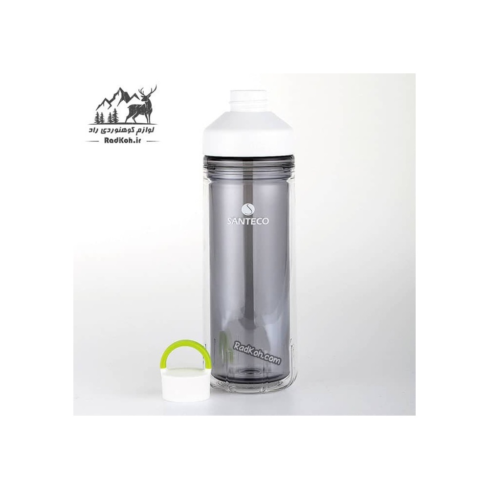 قمقمه ورزشی سانتکو مدل OCEAN رنگ طوسی