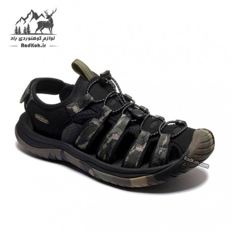 صندل پیاده روی مردانه سیکس تن مدل Alborz کد CA-723 رنگ سبز