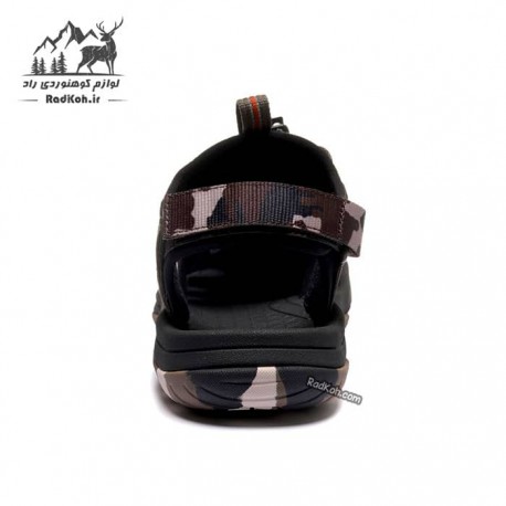 صندل طبیعت گردی مردانه سیکس تن مدل Alborz کد CA-721 رنگ قهوه ای