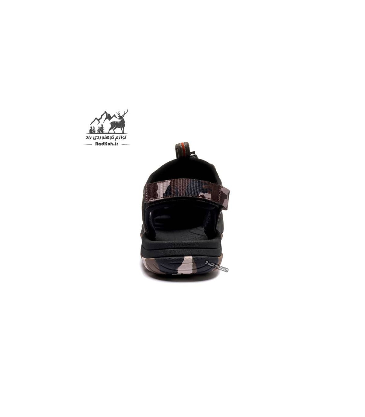 صندل طبیعت گردی مردانه سیکس تن مدل Alborz کد CA-721 رنگ قهوه ای