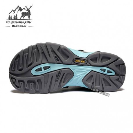 صندل زنانه سیکس تن مدل Chia رنگ آبی