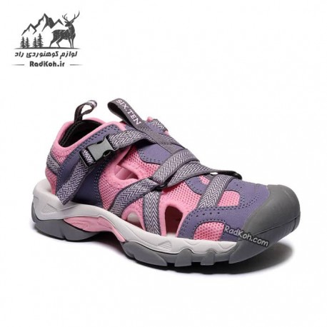 صندل زنانه سیکس تن مدل Chia رنگ صورتی