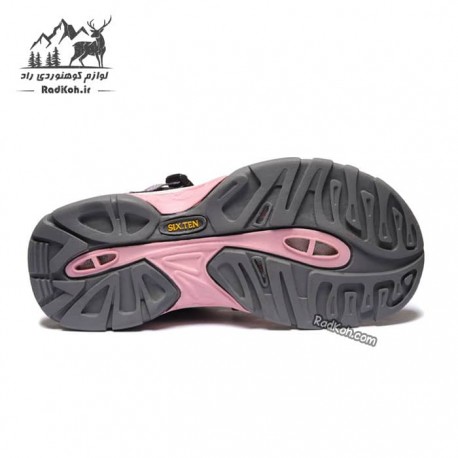 صندل زنانه سیکس تن مدل Chia رنگ صورتی