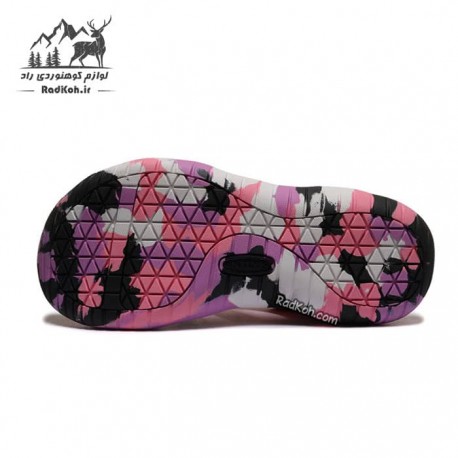 صندل زنانه  پیاده روی سیکس تن مدل Dena رنگ صورتی