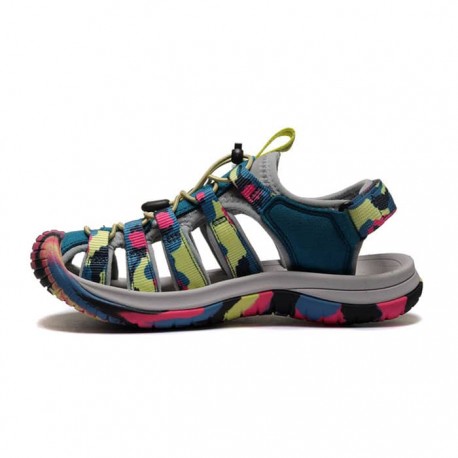 صندل زنانه سیکس تن مدل Dena رنگ سرمه ای