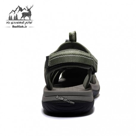صندل مردانه سیکس تن مدل Sahand رنگ سبز تیره
