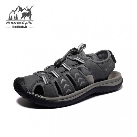 صندل مردانه مدل Sahand رنگ طوسی