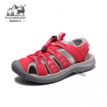 صندل زنانه تابستانی سیکس تن مدل Sabalan رنگ قرمز