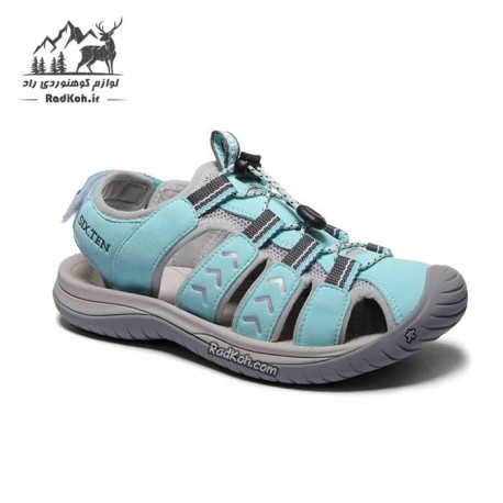 صندل زنانه سیکس تن مدل Sabalan رنگ آبی