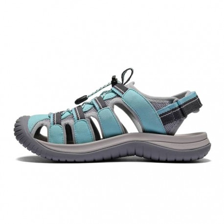 صندل زنانه سیکس تن مدل Sabalan رنگ آبی