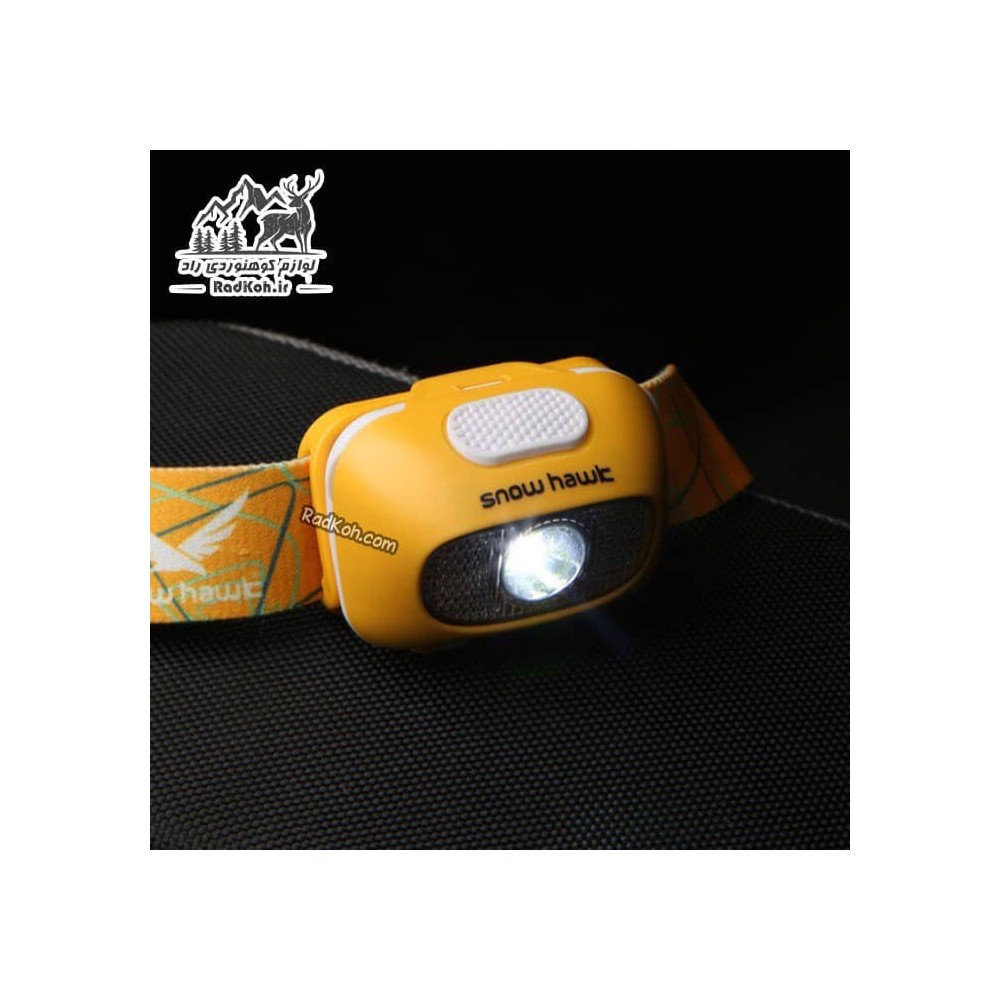 هدلامپ اسنوهاک مدل L60H رنگ زرد