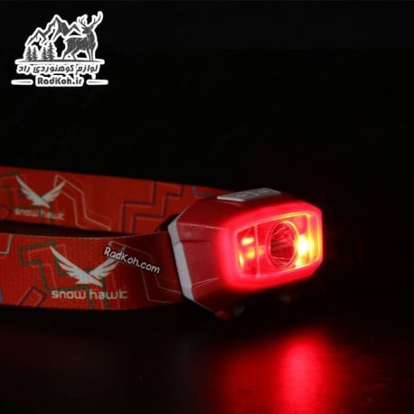 هدلامپ چراغ پیشانی مدل L40F رنگ قرمز