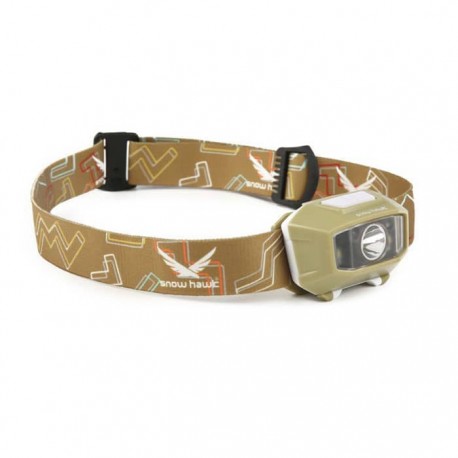 هدلامپ چراغ پیشانی اسنوهاک رنگ خاکی