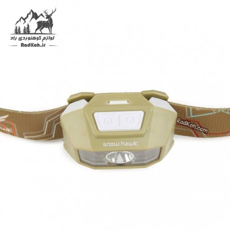 هدلامپ اسنوهاک مدل L40F رنگ خاکی