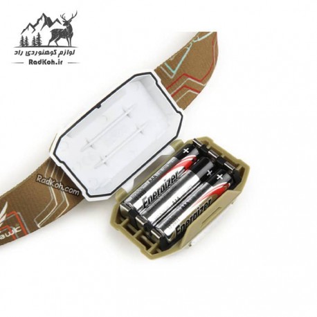 هدلامپ چراغ پیشانی اسنوهاک مدل L40F رنگ خاکی