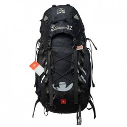 خرید کوله پشتی کوهنوردی 32+ لیتری قایا مدل ایلمان رنگ مشکی