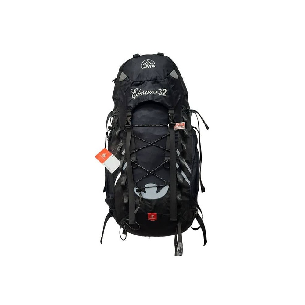 خرید کوله پشتی کوهنوردی 32+ لیتری قایا مدل ایلمان رنگ مشکی