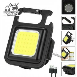 چراغ قوه کارابین دار مدل KEYCHAIN LIGHT رنگ مشکی