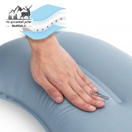 بالش بادی نیچرهایک مدل NH20ZT006 رنگ آّبی