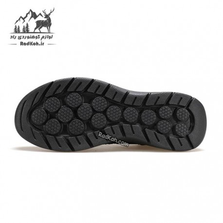 کفش مردانه پیاده روی هامتو مدل 350077A-1 رنگ مشکی