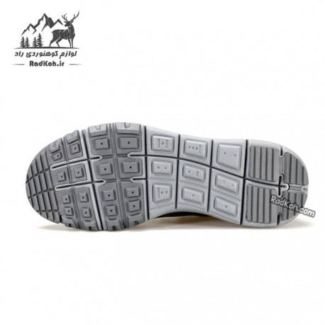 کفش چرم هامتو مردانه مدل 340604A-2 رنگ خاکستری تیره