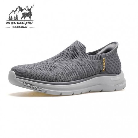 کفش رانینگ زنانه هامتو مدل 350077B-3 رنگ طوسی روشن