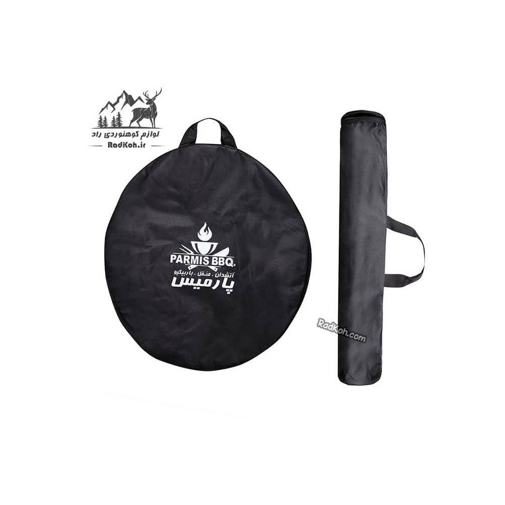 باربیکیو آتشدان مدل BBQ-412 رنگ مشکی