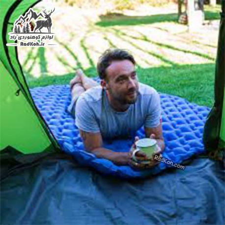 زیرانداز کیسه خواب بادی نیچرهایک مدل NH19Z055-P رنگ آبی