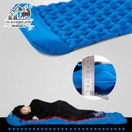 زیرانداز کیسه خواب بادی نیچرهایک مدل NH19Z055-P رنگ آبی