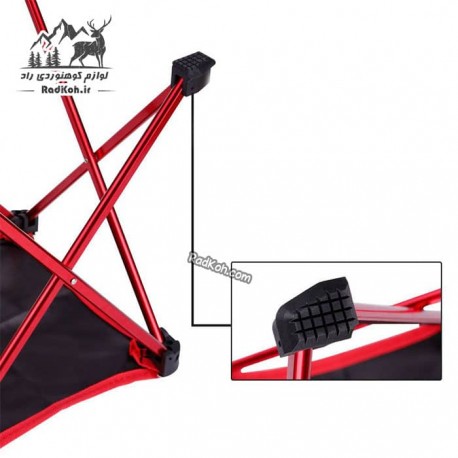 صندلی تاشو چانوداگ Chanodug رنگ قرمز