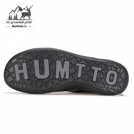 کفش هامتو مردانه مدل 350124A-4 رنگ مشکی/خاکستری تیره