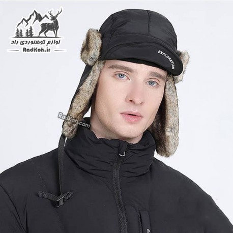 کلاه ای ایکس 2 مدل 368059 رنگ مشکی